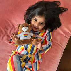 Immix Cotton Notched Pyjama Set For Kids