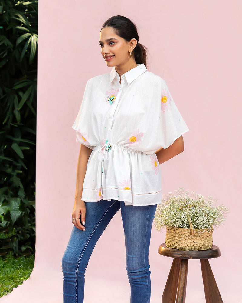 Betty - Printed Kaftan Top