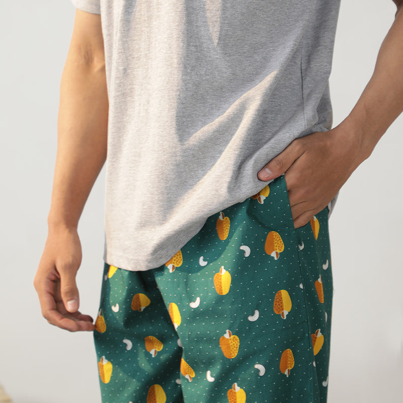 Nutty Retreat T-shirt & Cotton Pyjama - Men