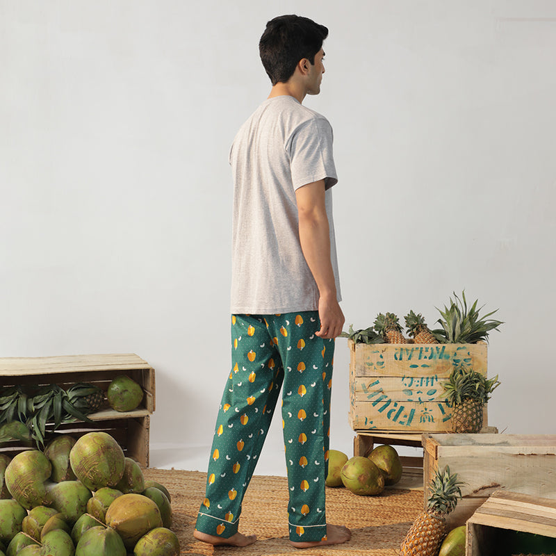 Nutty Retreat T-shirt & Cotton Pyjama - Men