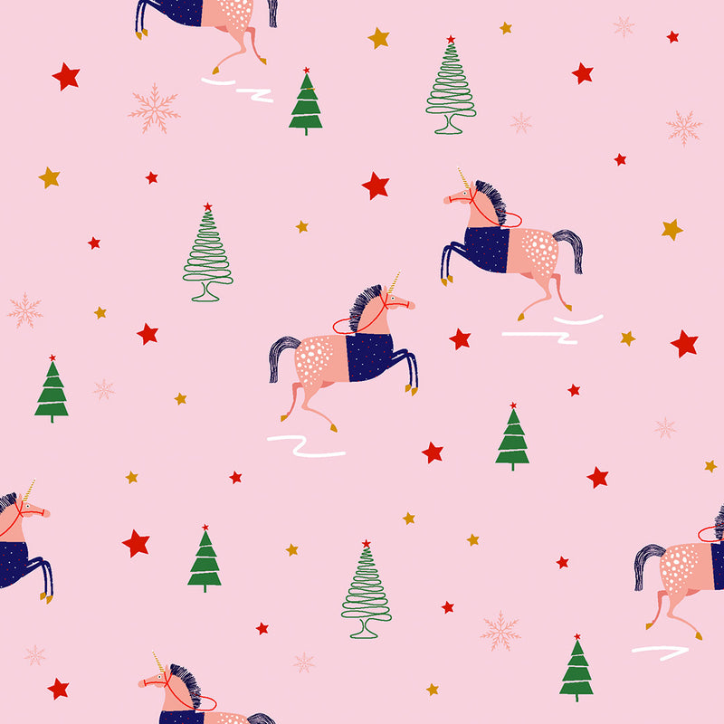 Merry Magic Cotton Dip-Neck Pyjama Set