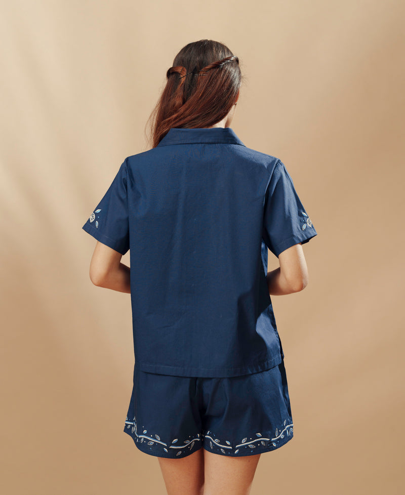 Miren - Embroidered Shorts Set