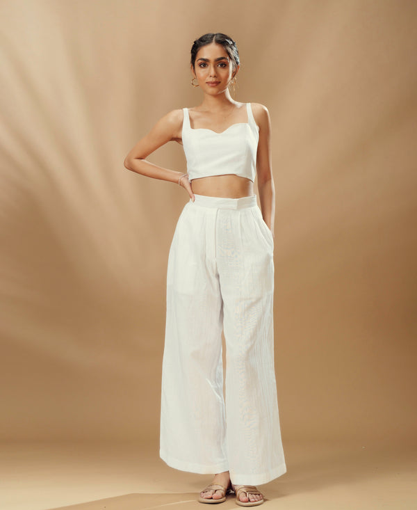 Nyra - Crop Top & Pants Set