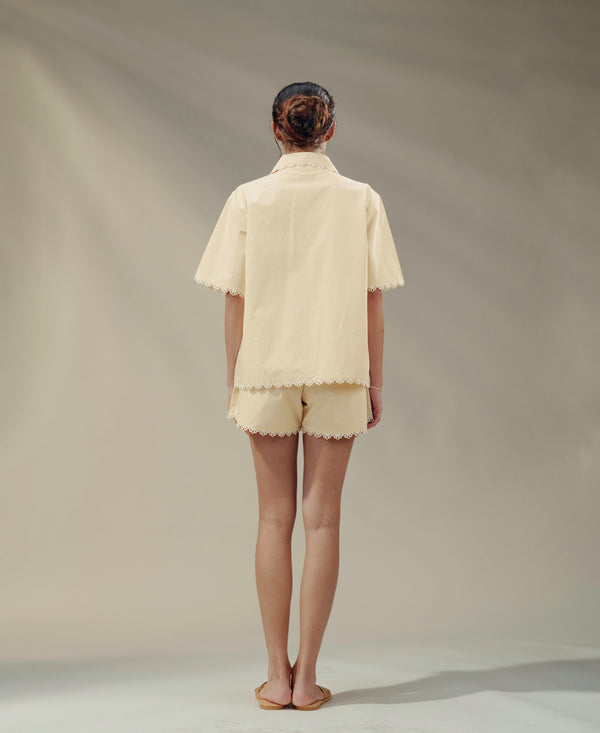 Aeris - Lace Shorts Set