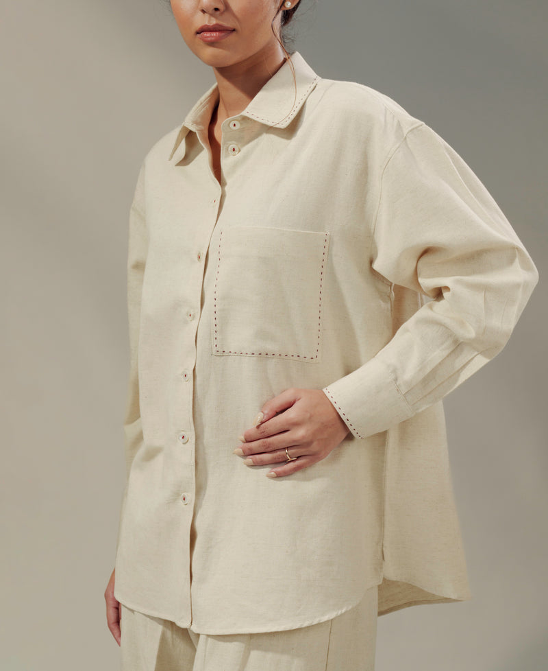 Alba - Oversized Linen Co-ord Set