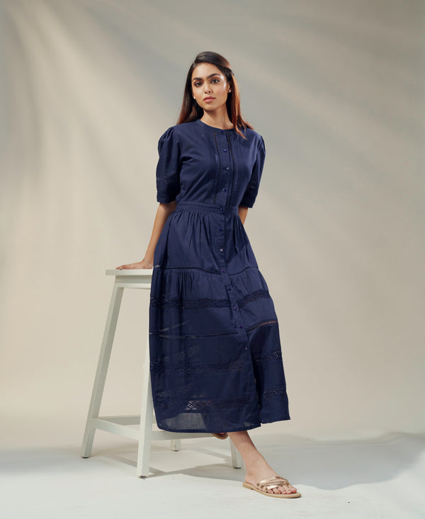 Aurela - Tiered Lace Dress