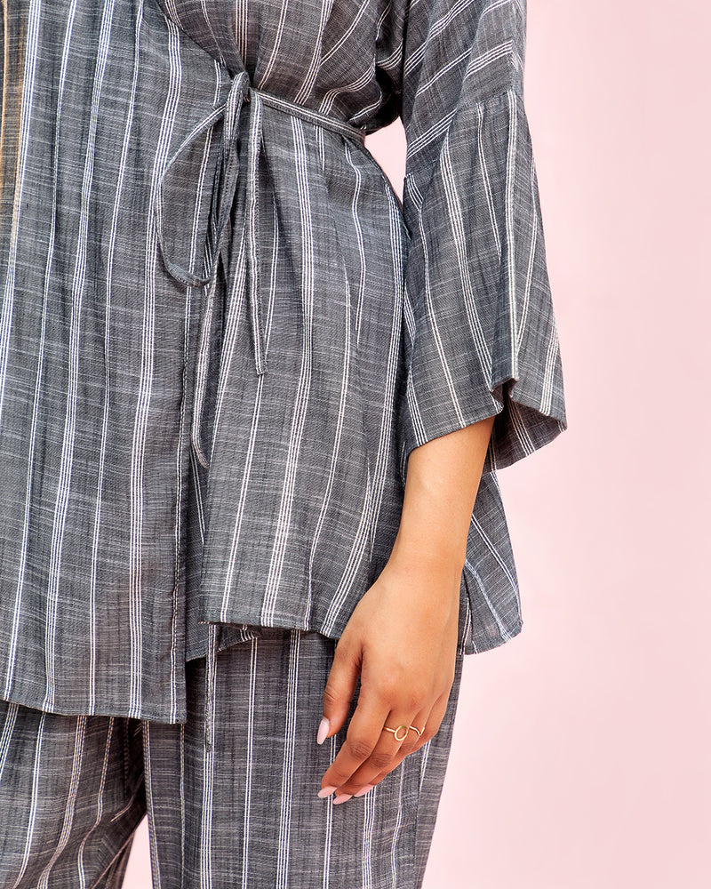 Inaya - Wrap Top & Pants Set