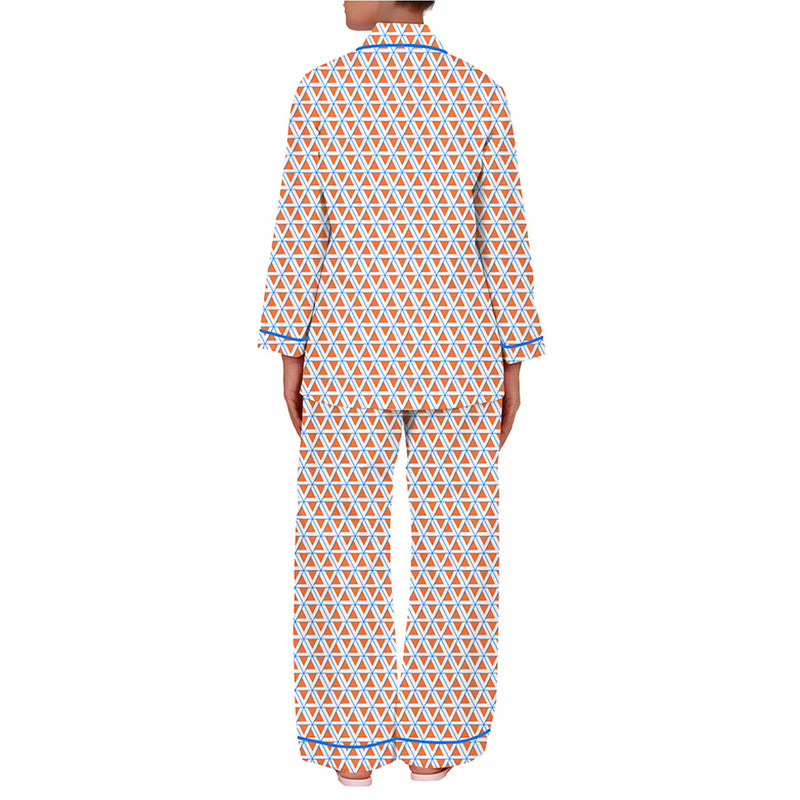 Kaleidoscope Cotton Notched Collar Pyjama Set