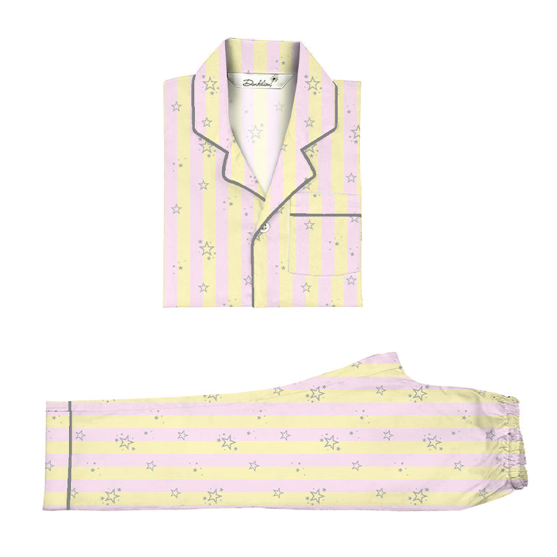 Dreamer Cotton Notched Pyjama