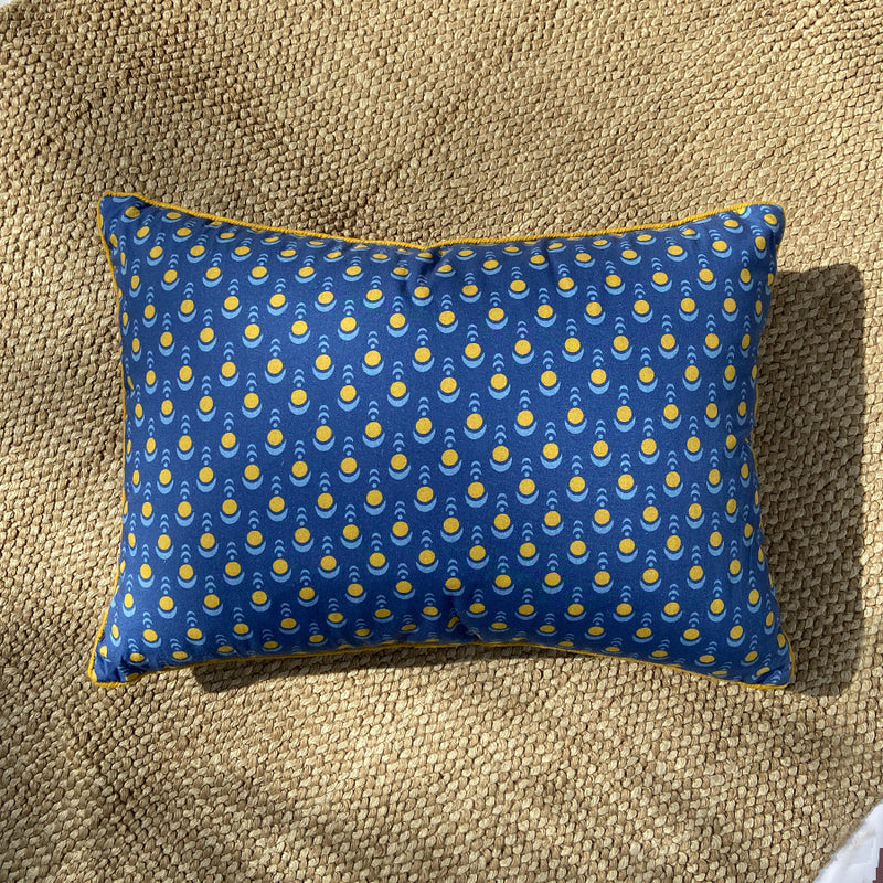 Dandelion - Half Moon Skies - Cushion- Polka Dots - Woven printed fabric