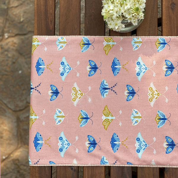 Dandelion - Flutter -Table Runner -Butterfly -Woven Printed