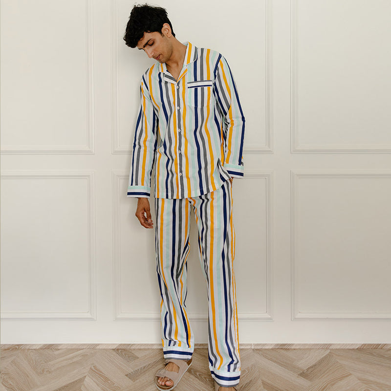 Honey Nut Crunch Cotton Notched Pyjama Set