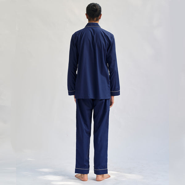 Cloud & Rainbow Cotton Notched Pyjama Set