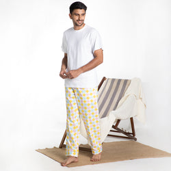 Breezeblock T-shirt & Cotton Pyjama for Men's