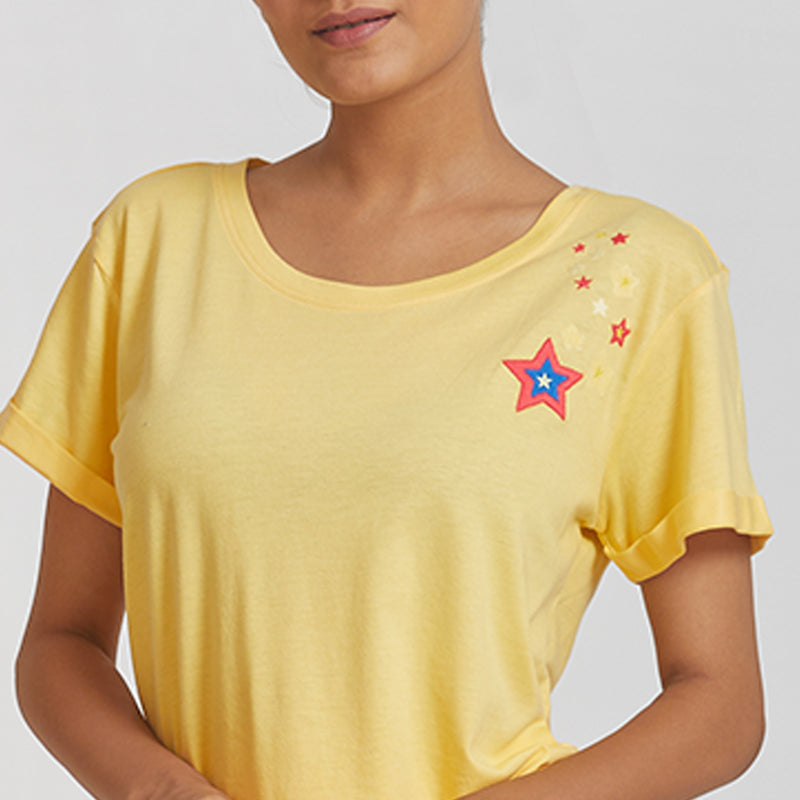 Dandelion - Cotton Knit - Yellow - T-shirt & Joggers