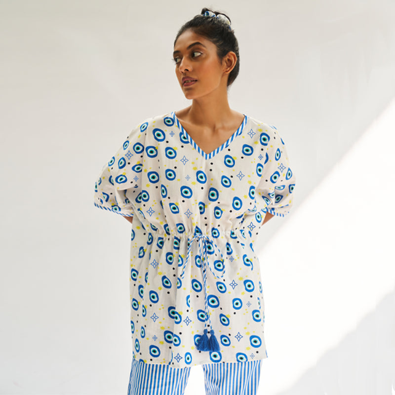 All Eyes on Me Kaftan & Pyjama Set