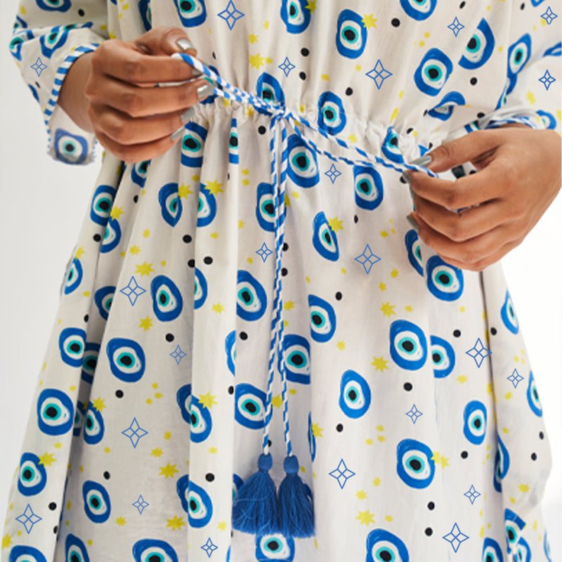 All Eyes on Me Kaftan & Pyjama Set