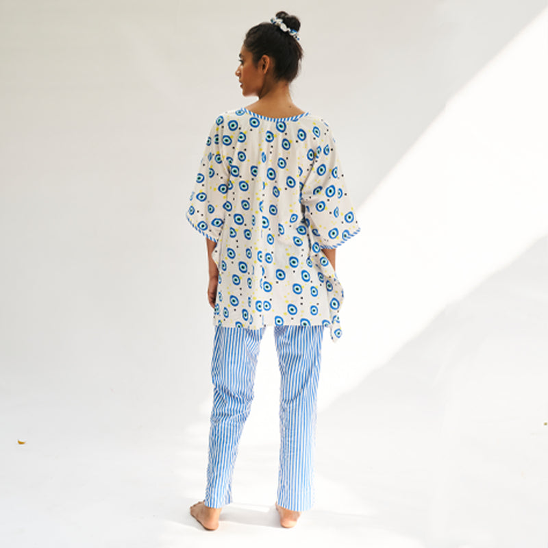 All Eyes on Me Kaftan & Pyjama Set