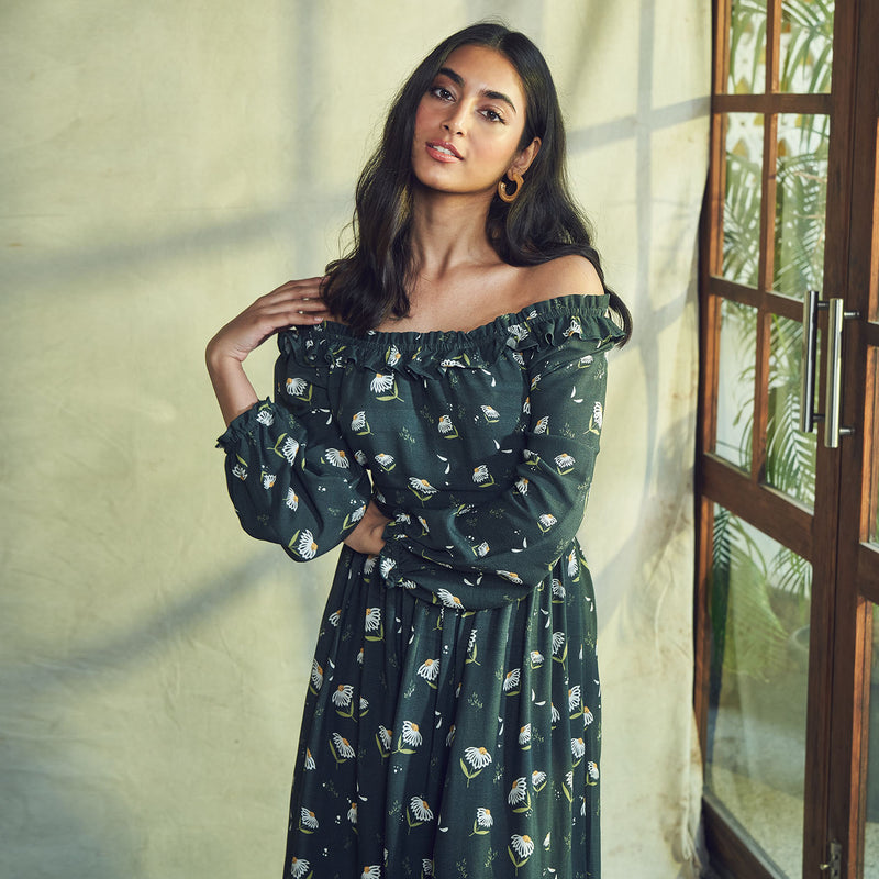 Kismet Off-Shoulder Dress