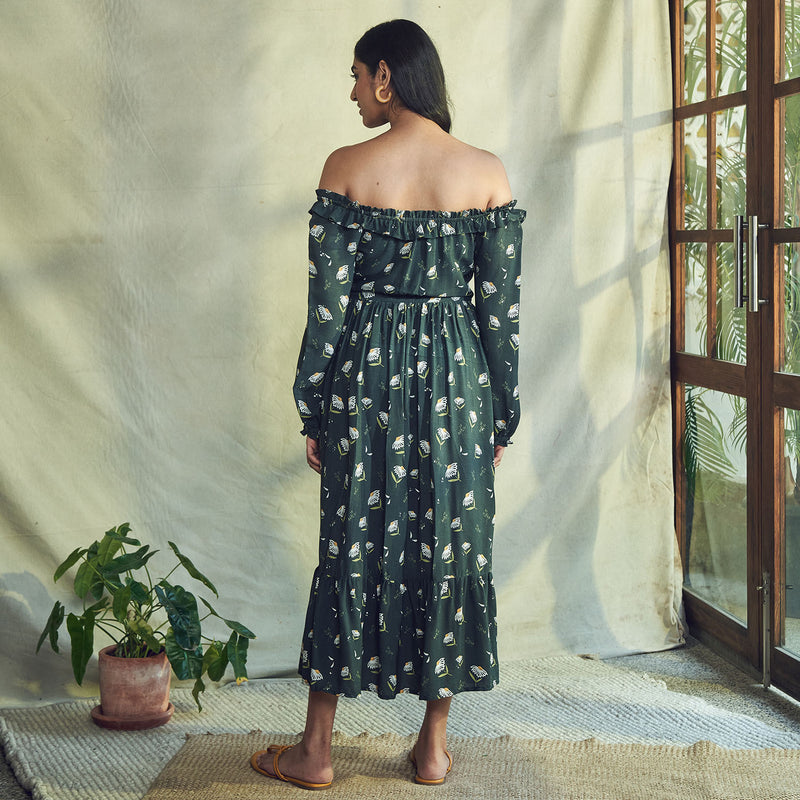 Kismet Off-Shoulder Dress