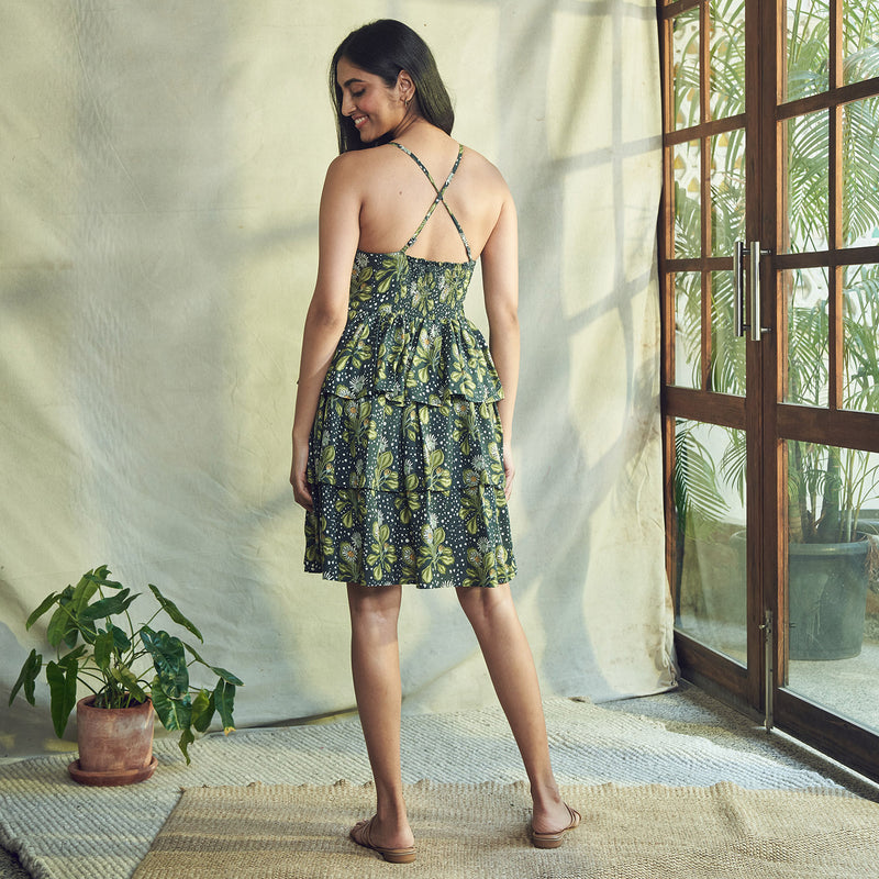 Clover Tiered Mini Dress