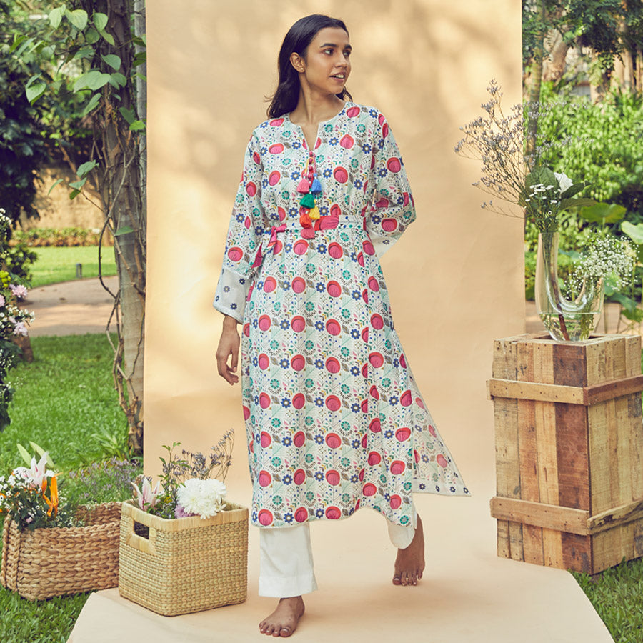 Women Kurta Palazzo Set  Kurta Pant Set for Ledies  Gaaba