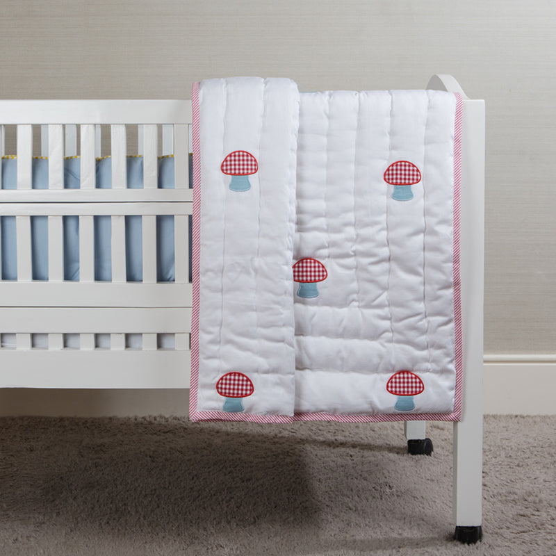 Mushroom Cotton Quilt
