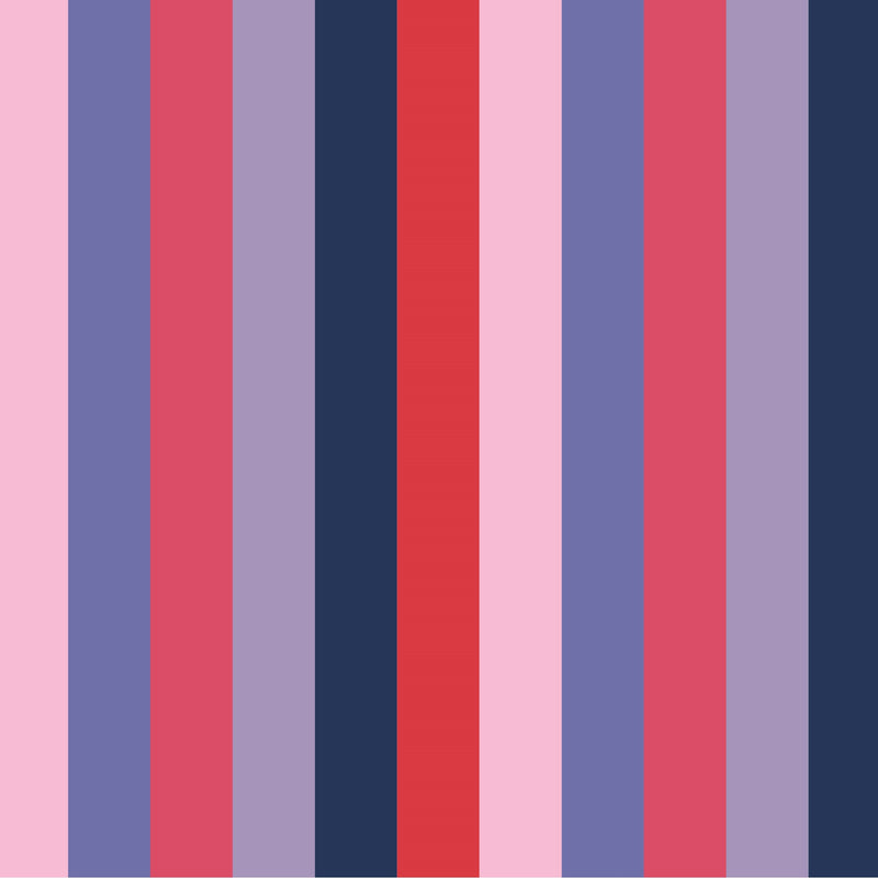 Dandelion - Berry Stripe - Cotton - Multi Stripe- Candy Stripe - Pajamas Sets