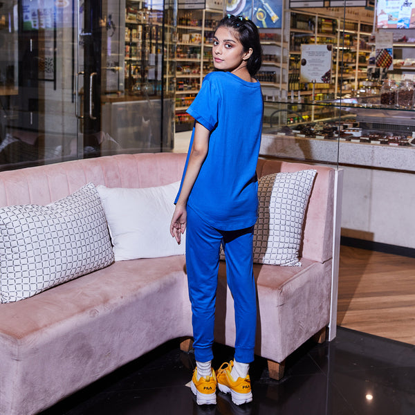 Monaco Knit Tee & Jogger Lounge Set