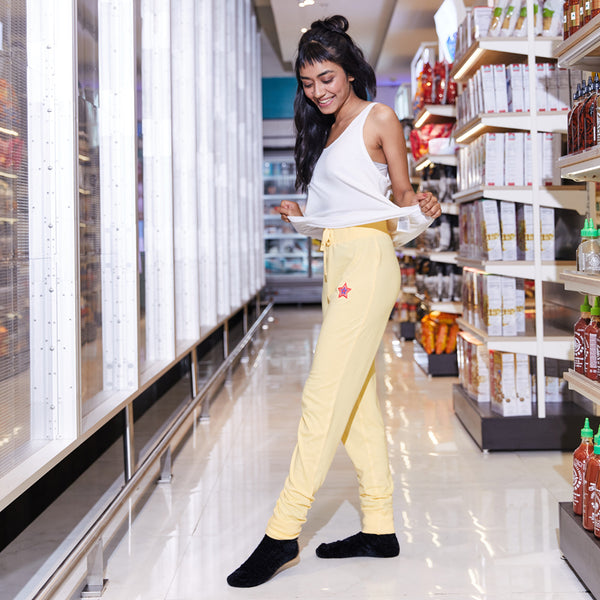 Dandelion - Cotton Knit - Yellow - Full Length - Pyjama Set