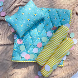 Boats Cotton Layette Set